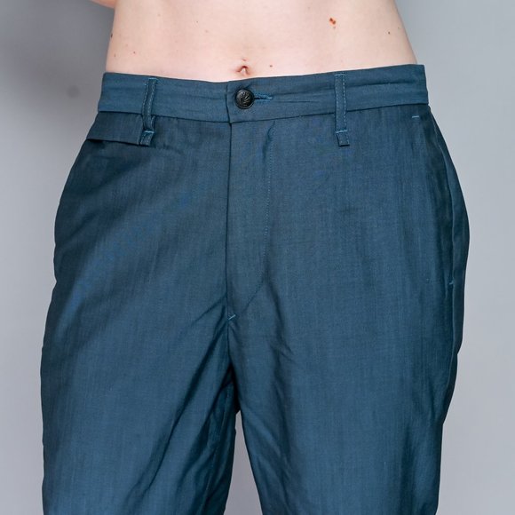 RAG & BONE Slate Blue Wool Men's Trouser Pants - Picture 2 of 7